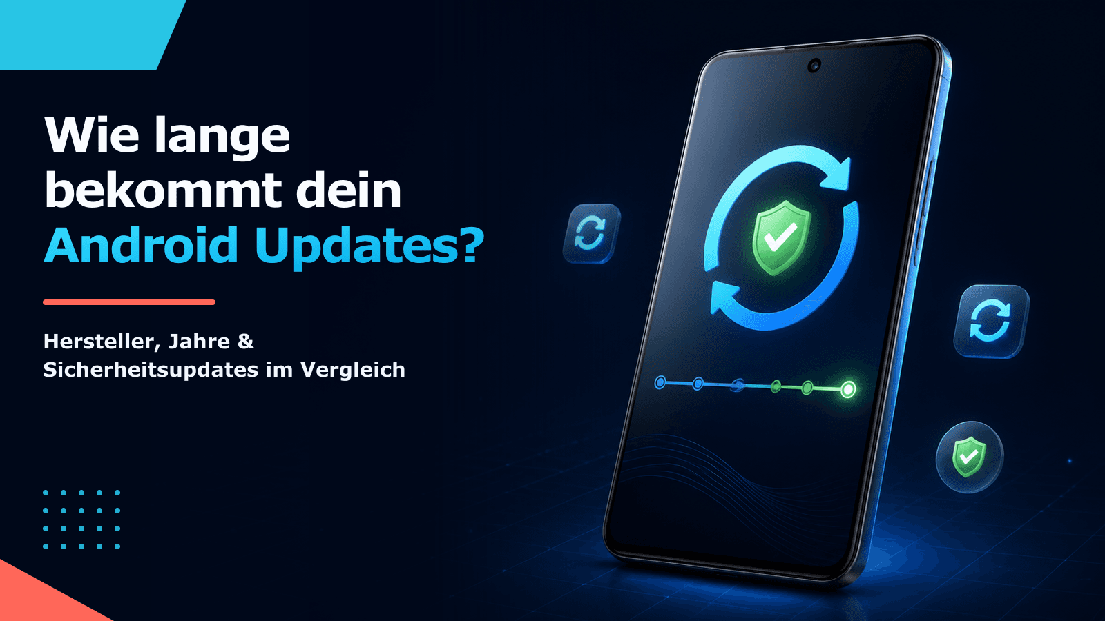 Wie lange bekommt mein Android-Handy Updates? Samsung, Pixel, Xiaomi & Co. im Vergleich