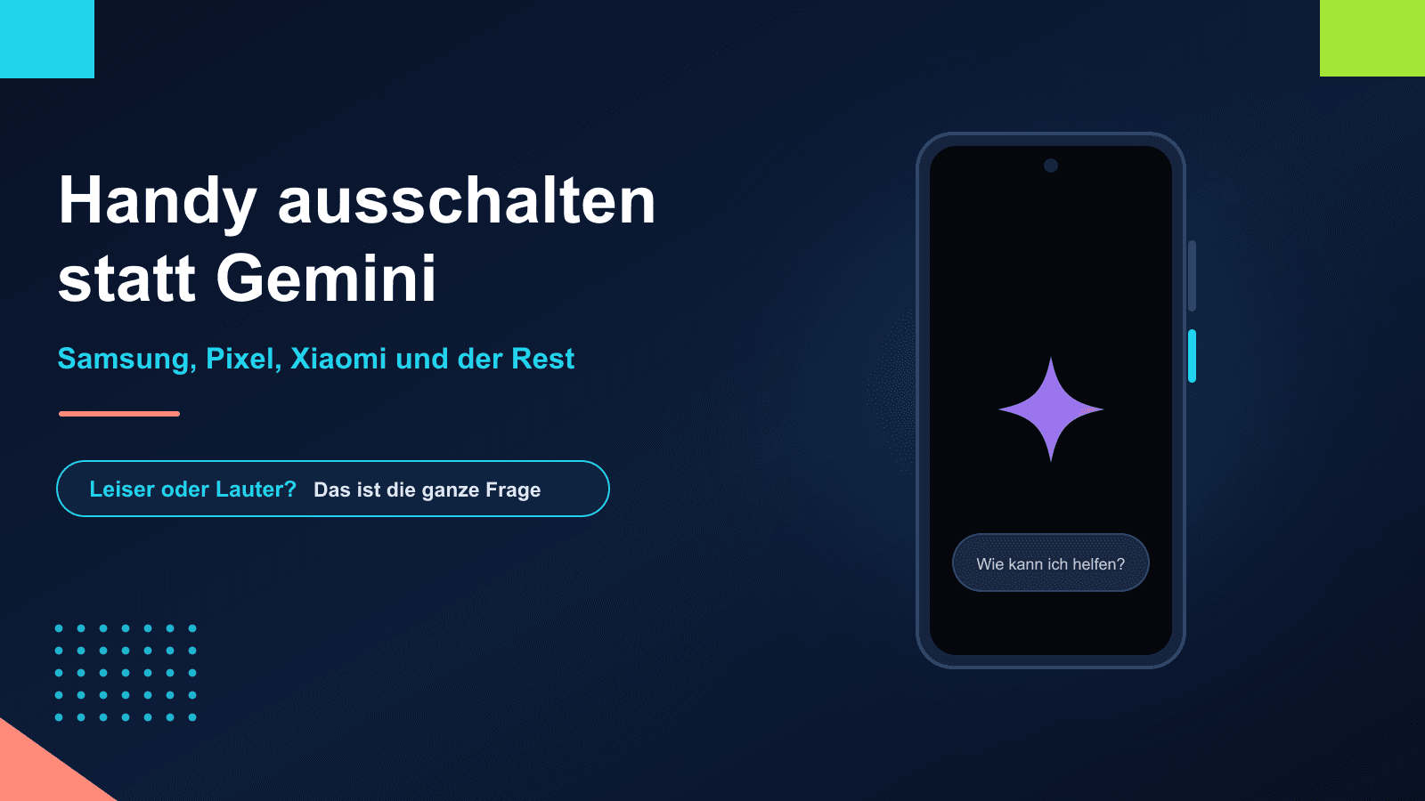 Handy ausschalten: So geht es trotz Gemini – für Samsung, Pixel und Xiaomi