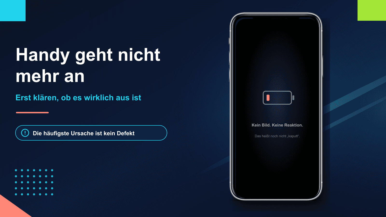Handy geht nicht mehr an: der Notfallplan für Android