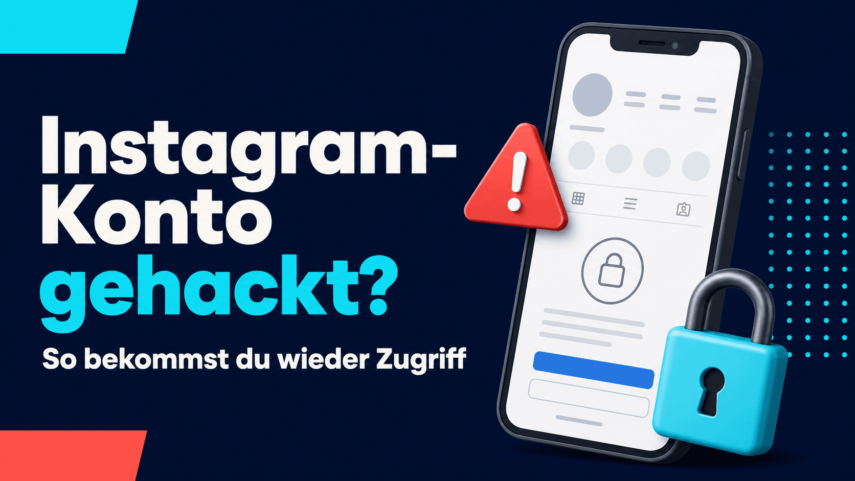 Instagram-Konto gehackt: So bekommst du wieder Zugriff