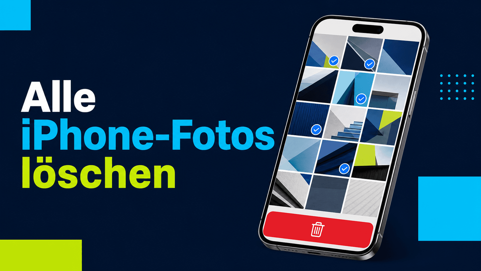 Alle Fotos vom iPhone löschen: So entfernst du Bilder richtig