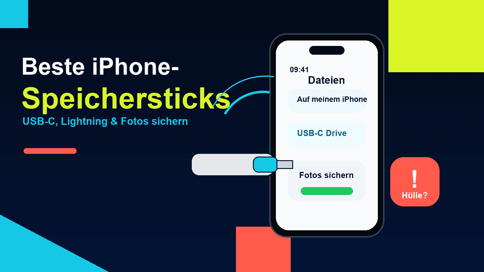 Beste iPhone-Speichersticks 2026: USB-C, Lightning und Fotos sichern