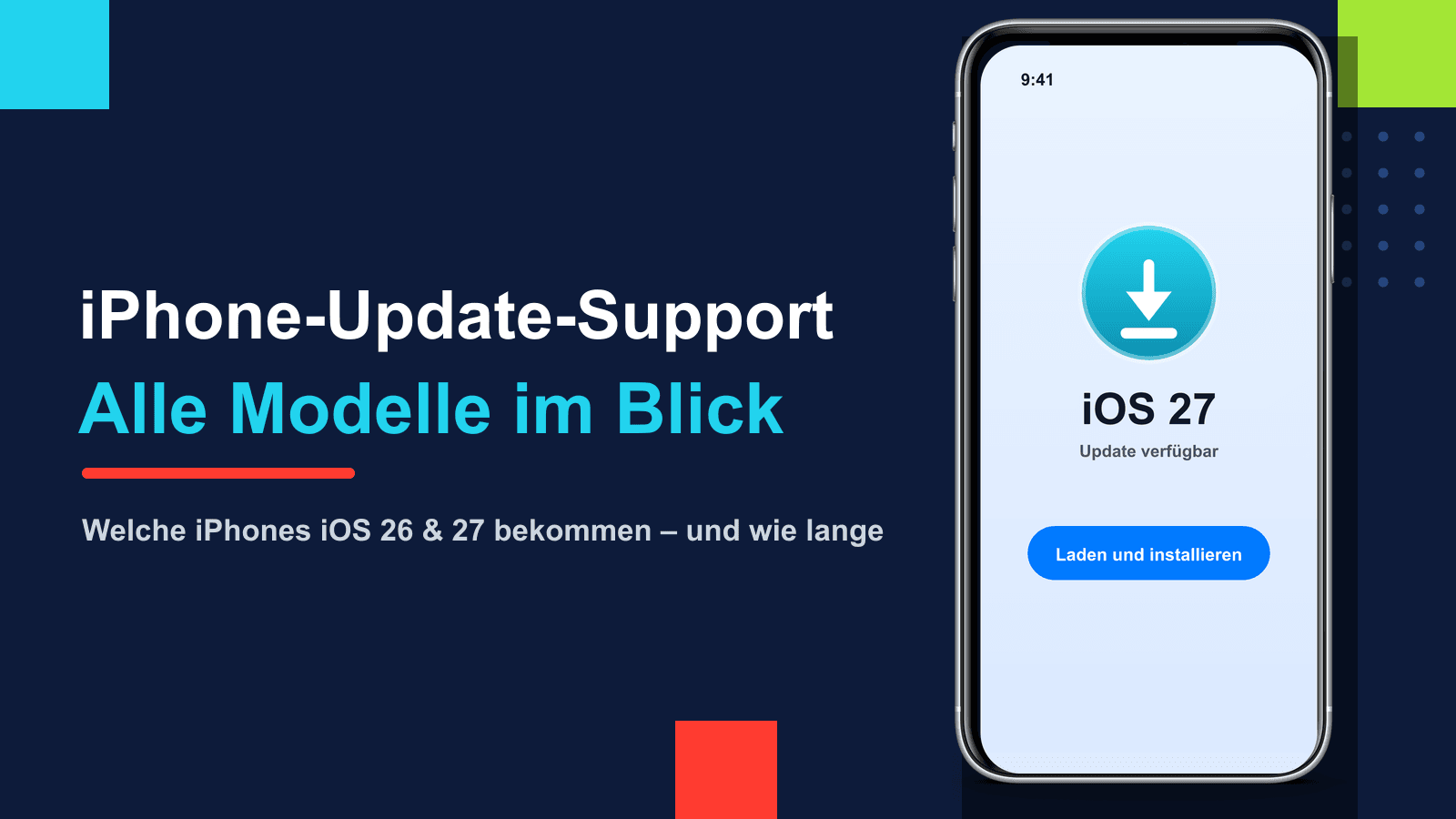Wie lange bekommt mein iPhone Updates? Alle Modelle & iOS-Versionen