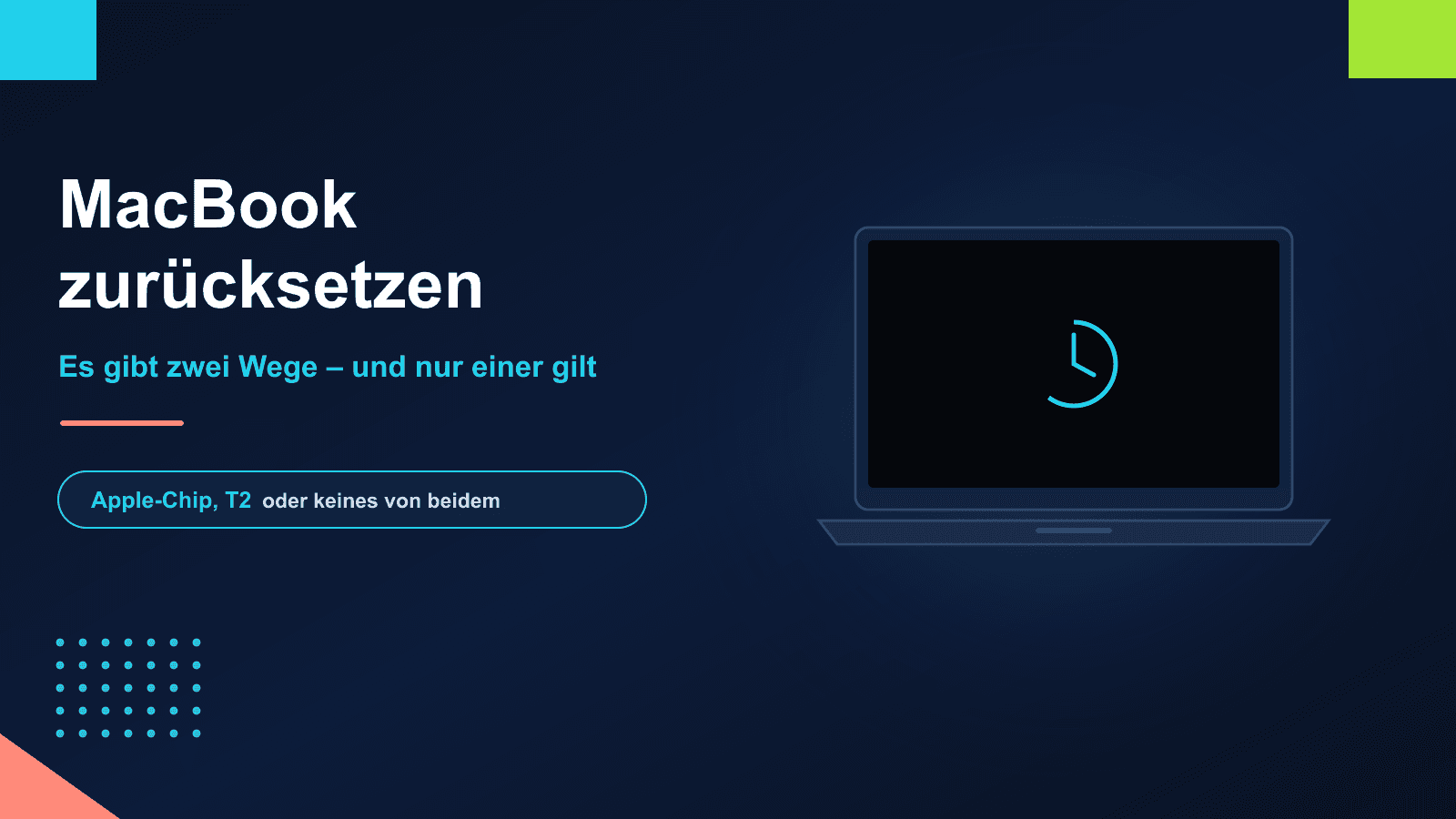 MacBook zurücksetzen: der richtige Weg für dein Modell