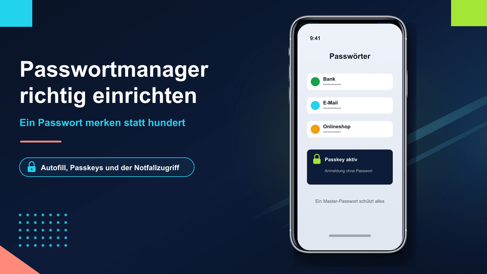 Passwortmanager einrichten: der Weg, der im Alltag funktioniert