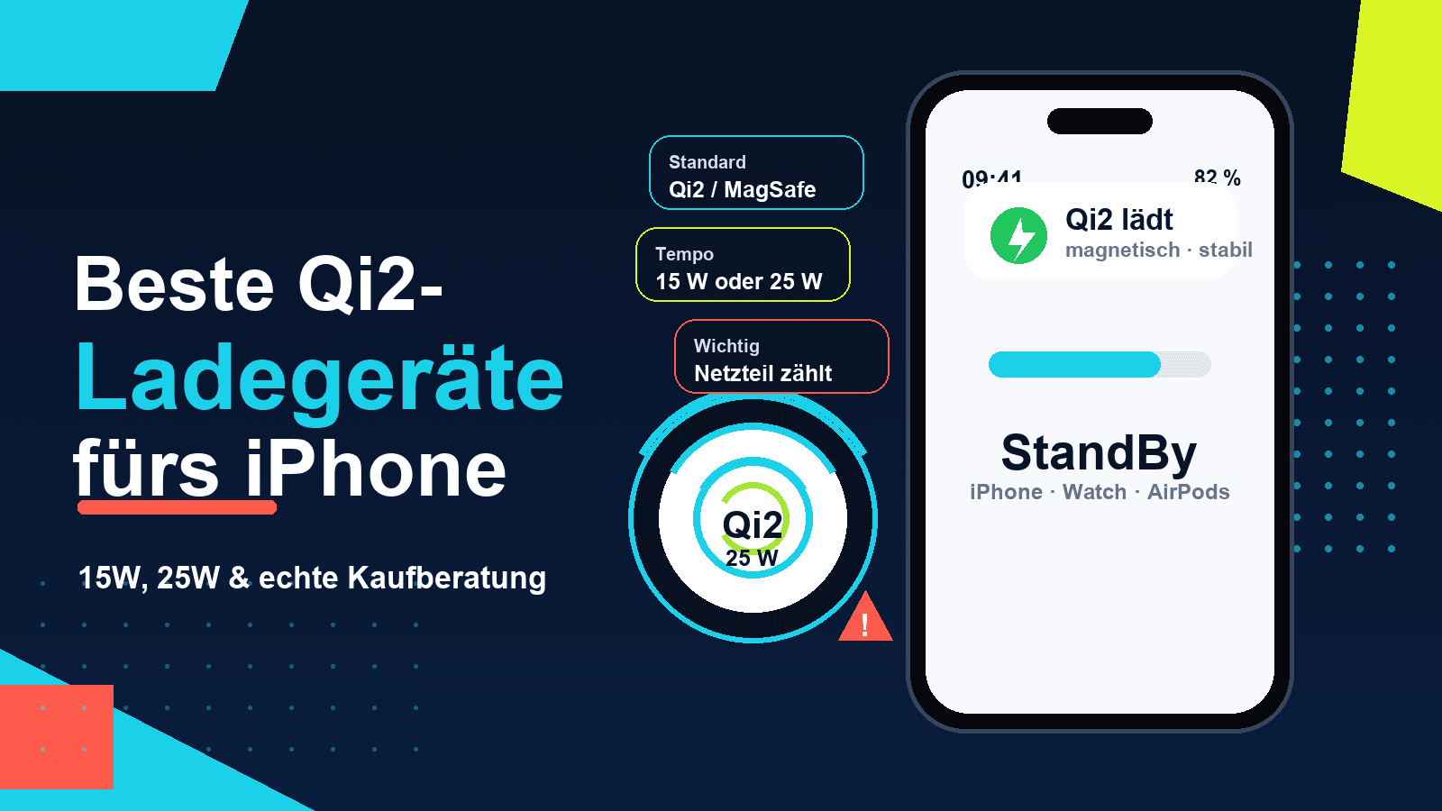 Beste Qi2-Ladegeräte fürs iPhone: Welche Modelle sich wirklich lohnen