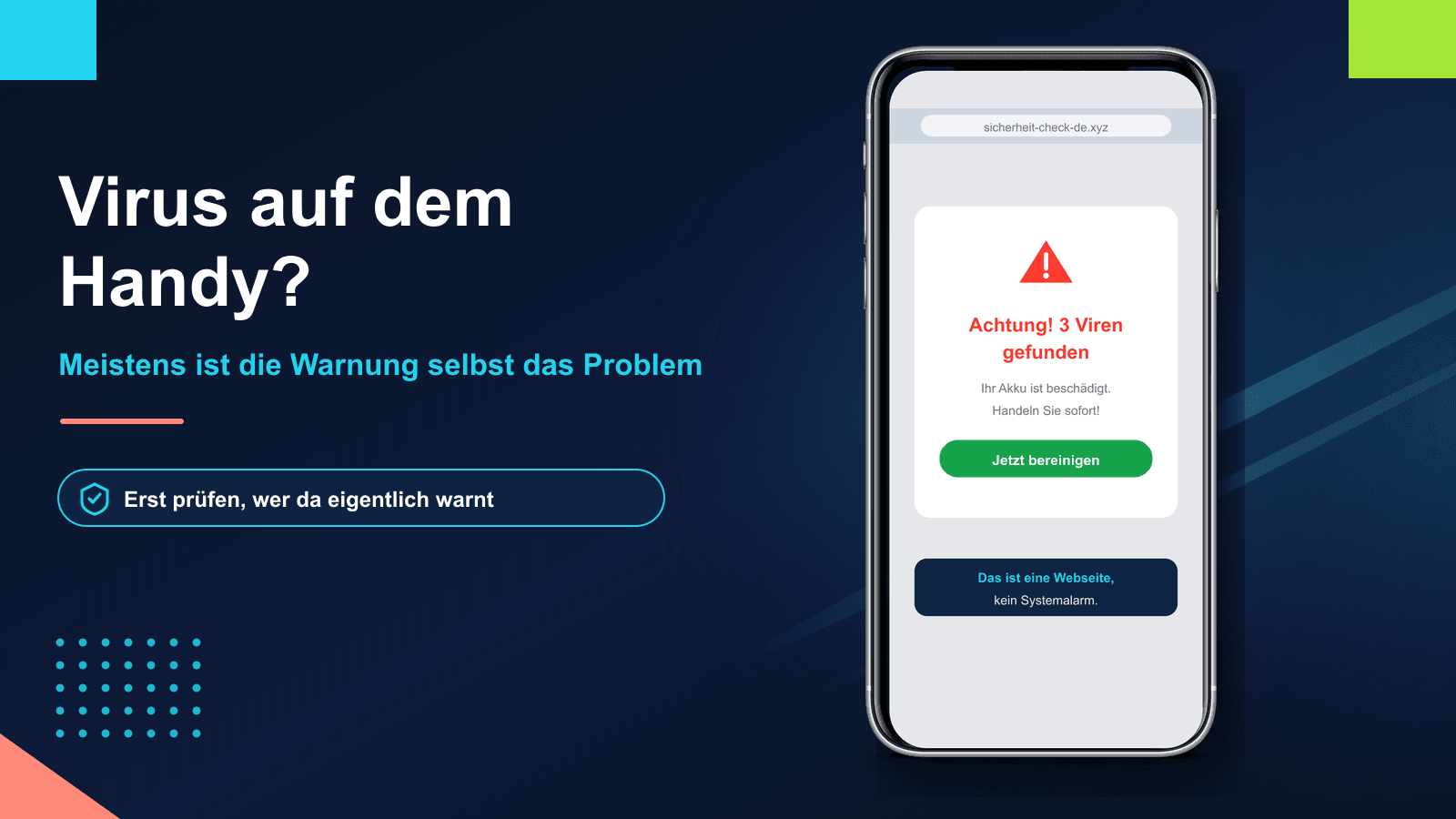 Virus auf dem Handy: erkennen, entfernen und Fehlalarm ausschließen