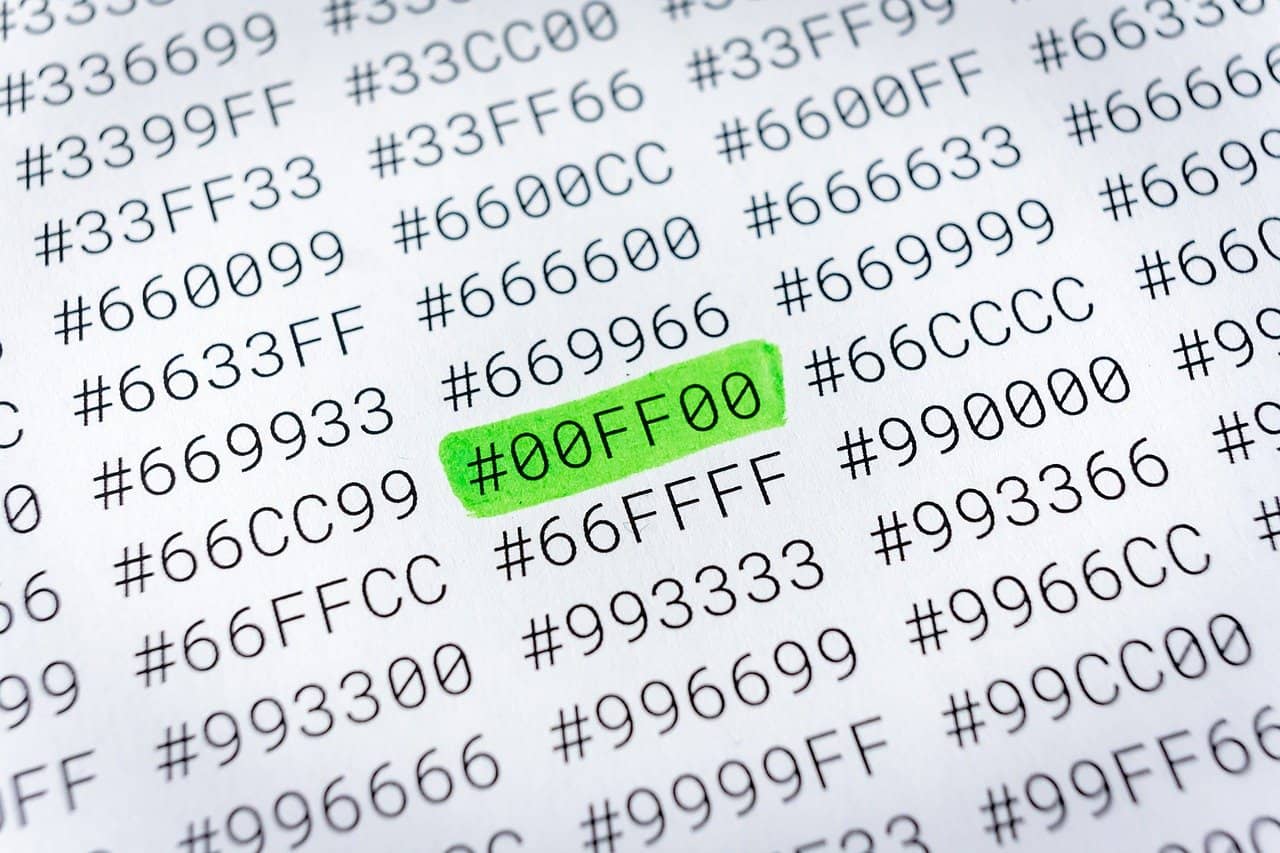 Computer: Farbcode herausfinden