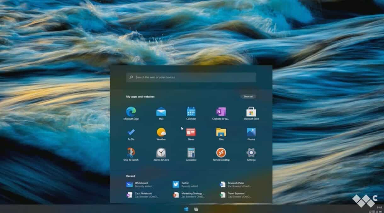 Windows 10X Video geleakt. So sieht die Chrome OS Alternative aus
