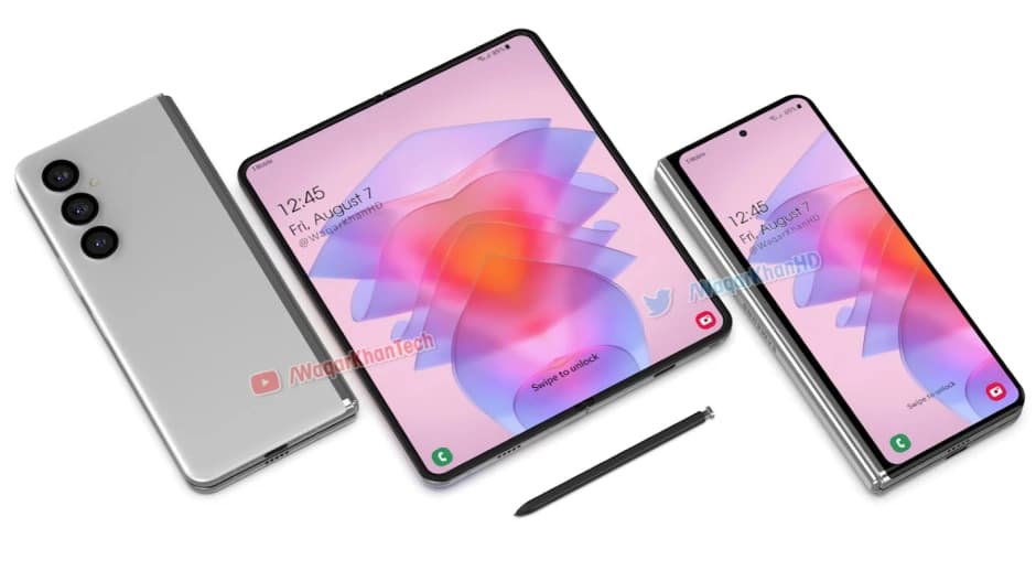Samsung Galaxy Z Fold 4: So könnte es aussehen