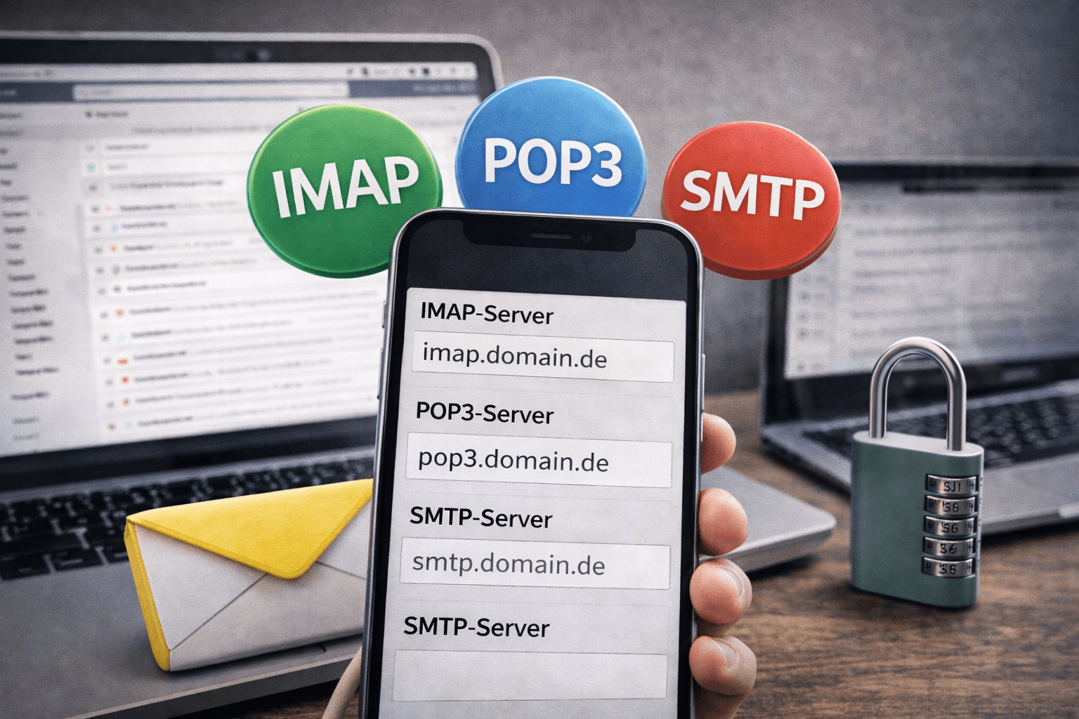 IMAP, POP3 und SMTP: Einstellungen & Serverdaten für alle gängigen E-Mail-Anbieter