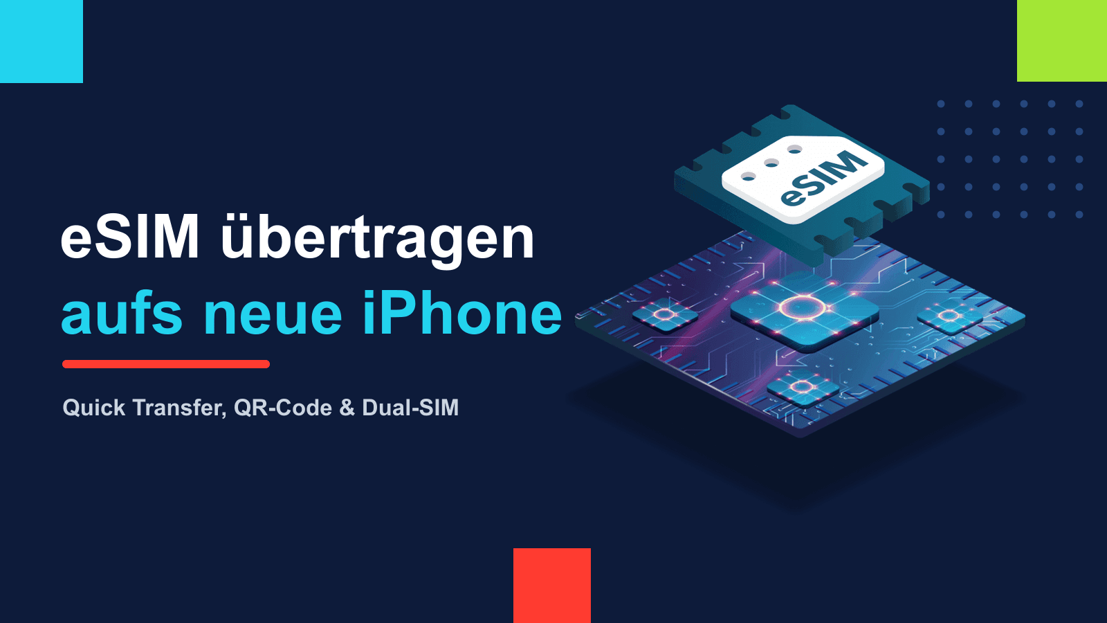 eSIM auf neues iPhone übertragen und einrichten