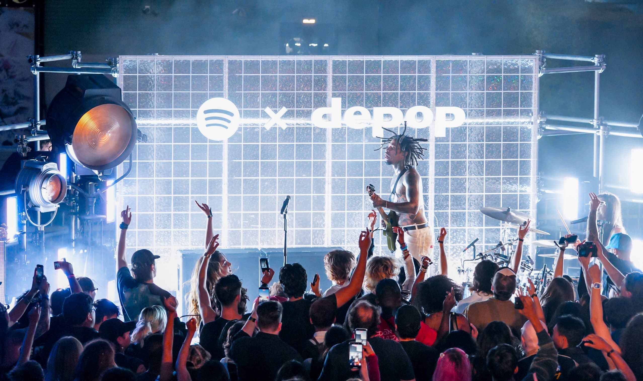 Spotify x Depop: 6 Artists, 6 Kleiderschränke, 1 Playlist