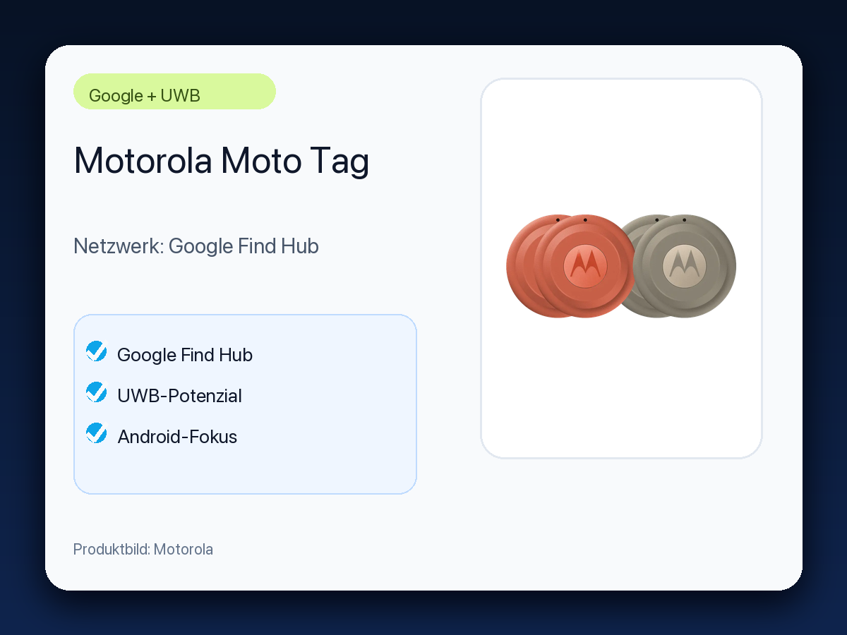 Motorola Moto Tag Produktbild
