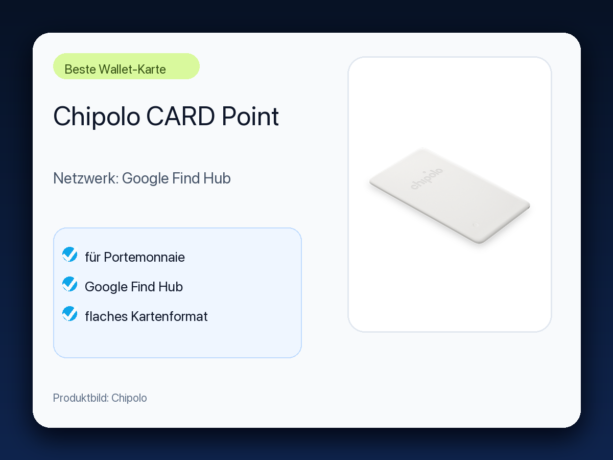 Chipolo CARD Point Produktbild