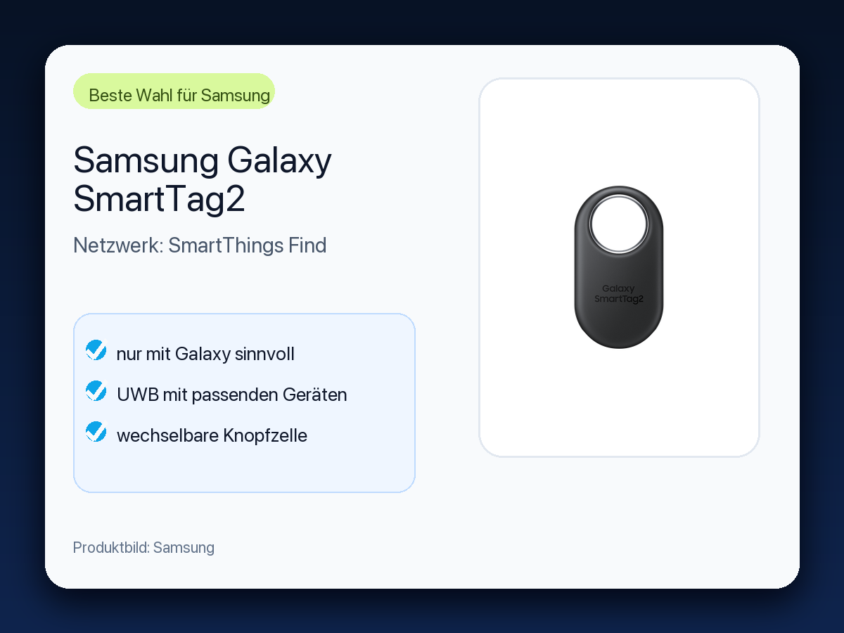 Samsung Galaxy SmartTag2 Produktbild
