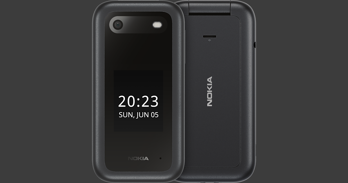Nokia 2660 Flip als günstiges Digital-Detox-Klapphandy