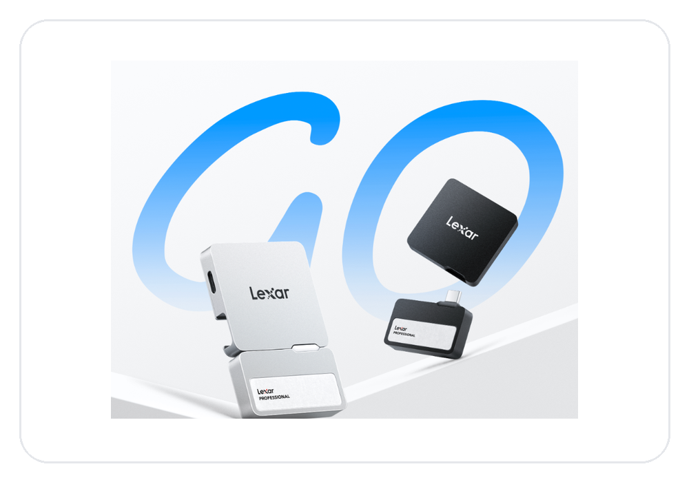 Lexar Professional Go Portable SSD with Hub Produktbild
