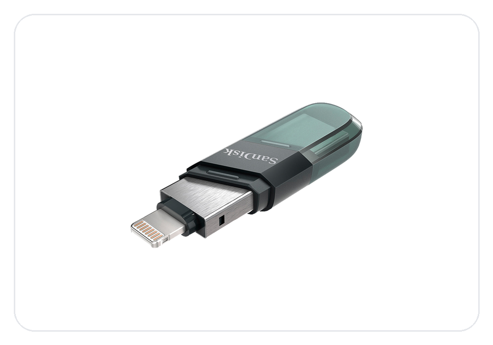 SanDisk iXpand Flash Drive Flip Produktbild