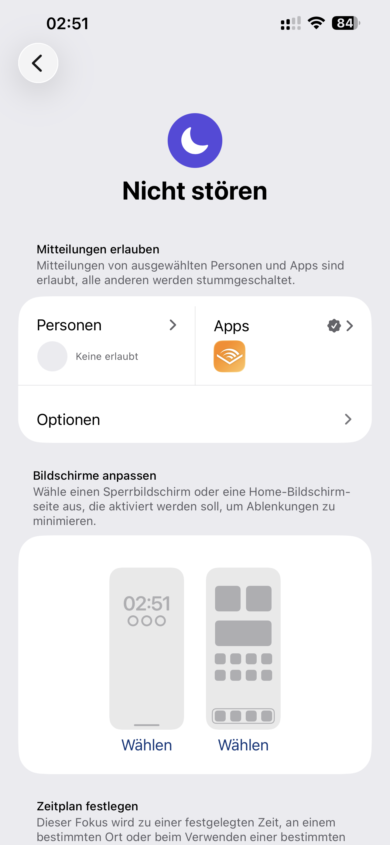 iPhone Fokus Nicht stören prüfen wenn Benachrichtigungen nicht ankommen