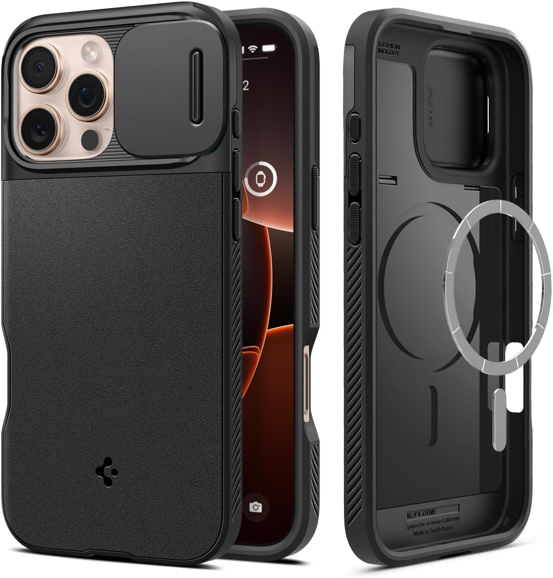 Spigen Optik Armor MagFit iPhone-Hülle mit Kameraschutz