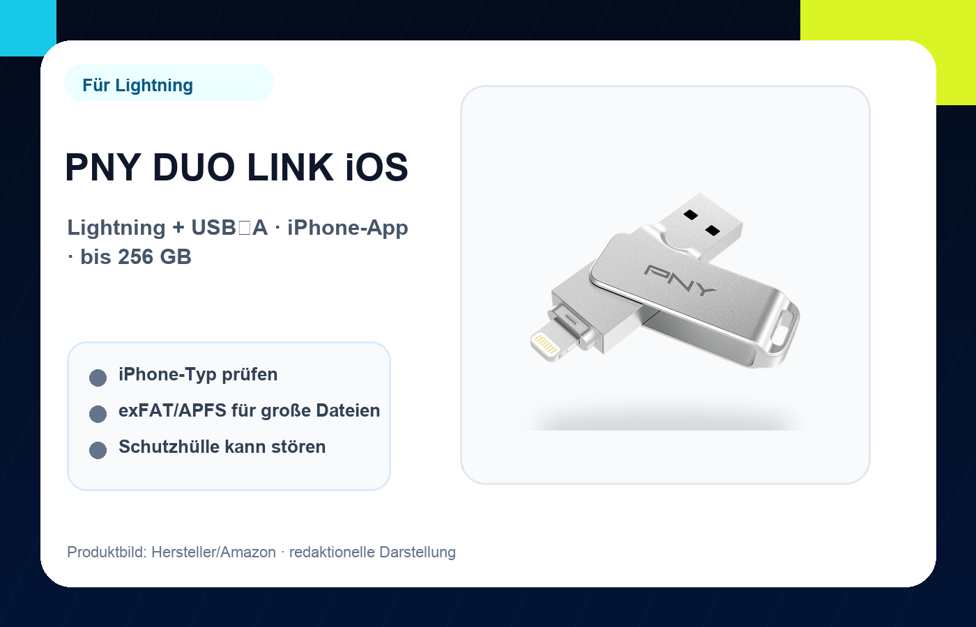 PNY DUO LINK iOS Produktbild