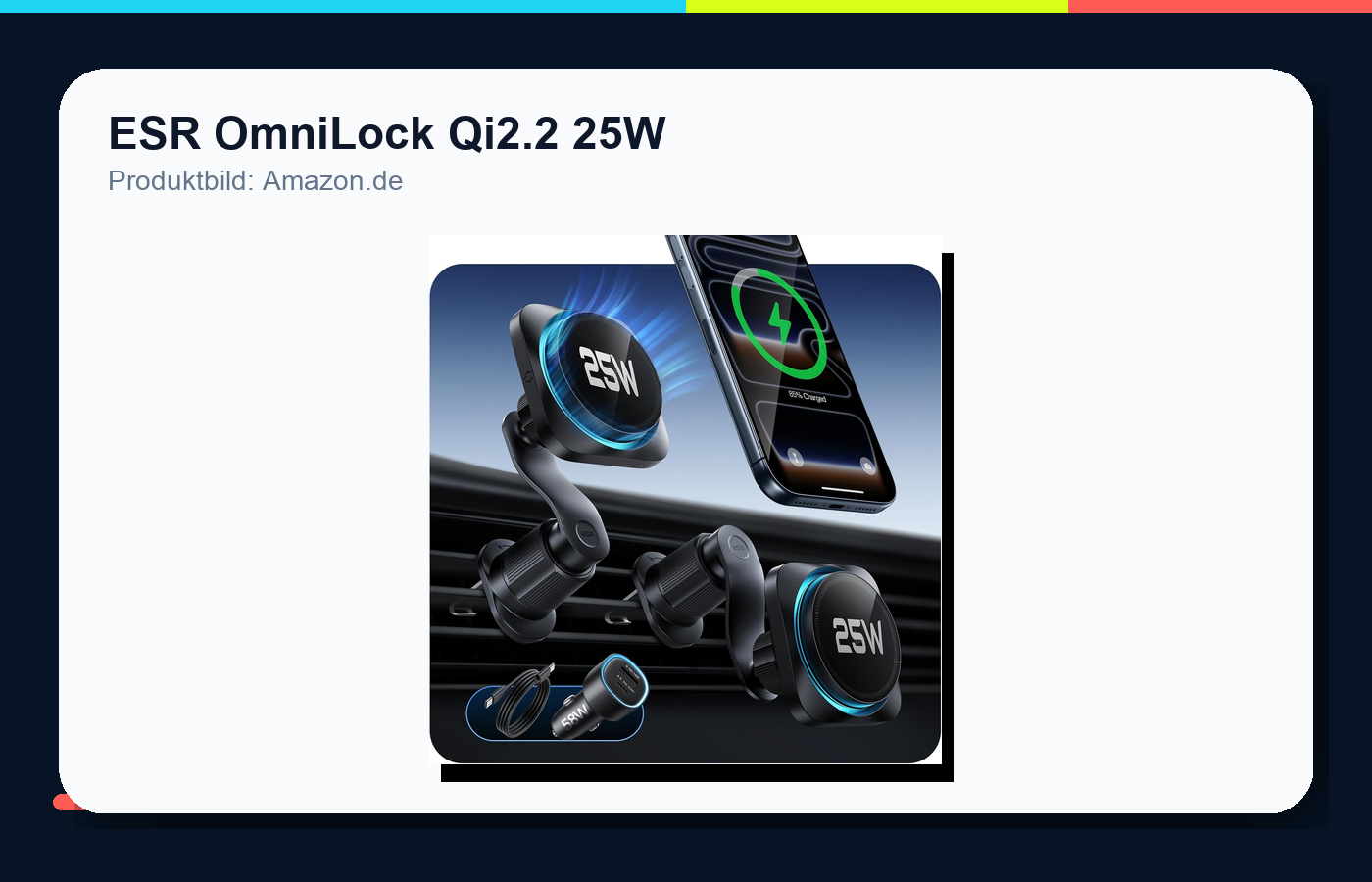 ESR OmniLock Qi2.2 25W mit CryoBoost Produktbild