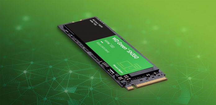 WD Green SN350 Die WD Green SN350 von Western Digital ist eine SSD der Einsteigerklasse. Trotz dessen hat sie gute Werte.