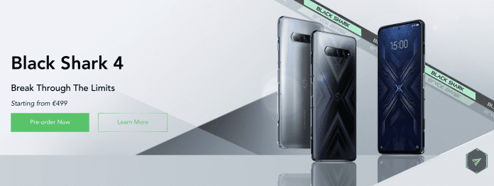 Black Shark 4 vor Markteinführung