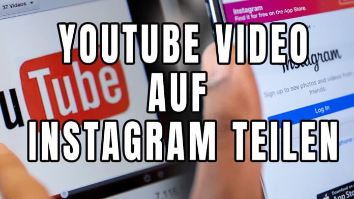 YouTube Video auf Instagram teilen