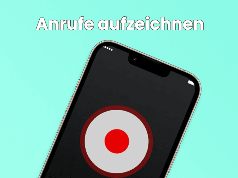 Anrufe aufzeichnen iPhone