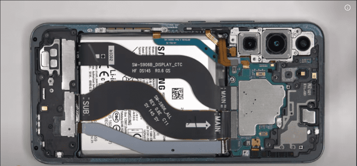 Samsung Galaxy S22 Plus zerlegt