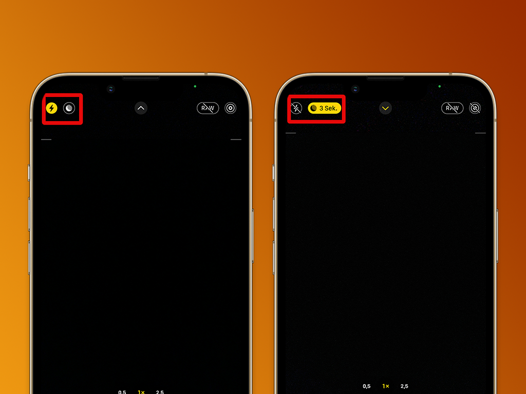 iPhone Blitz aus und einschalten