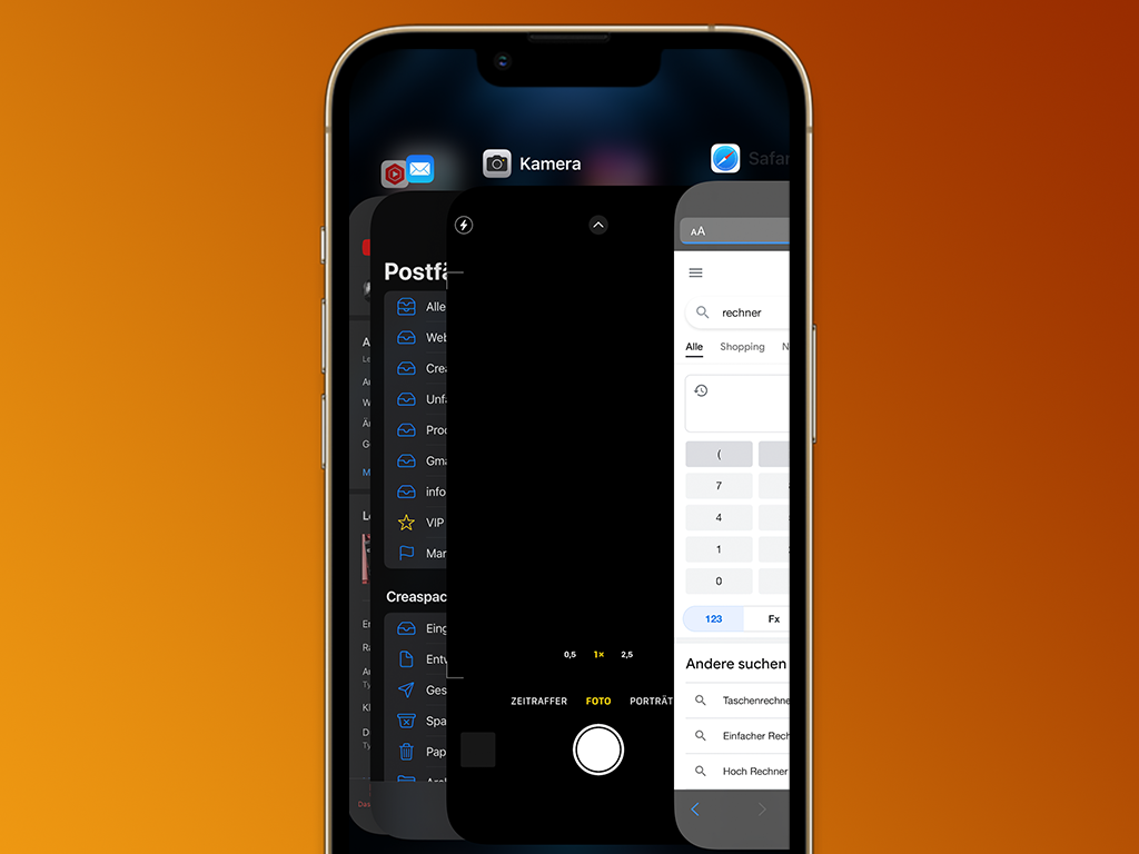 iPhone offene Apps schließen