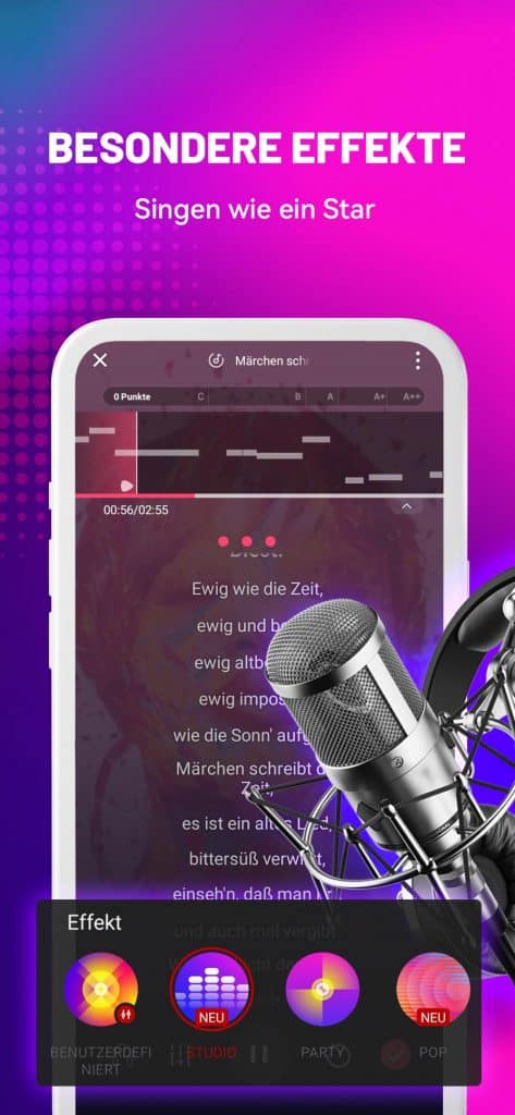 kostenlose Karaoke-App StarMaker