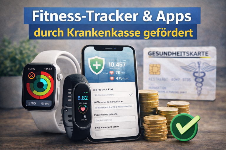 Förderung von Fitness-Trackern und Gesundheits-Apps: So sparen Sie Geld mit Ihrer Krankenkasse